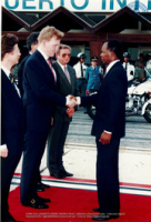 Bezoek Kroonprins Willem-Alexander Maart 1996 + Viering 18 maart 1996 - Beeldcollectie Gabinete Henny Eman II, no. 0619