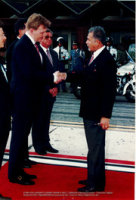Bezoek Kroonprins Willem-Alexander Maart 1996 + Viering 18 maart 1996 - Beeldcollectie Gabinete Henny Eman II, no. 0621