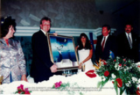 Bezoek Kroonprins Willem-Alexander Maart 1996 + Viering 18 maart 1996 - Beeldcollectie Gabinete Henny Eman II, no. 0627