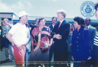 Bezoek Kroonprins Willem-Alexander Maart 1996 + Viering 18 maart 1996 - Beeldcollectie Gabinete Henny Eman II, no. 1232