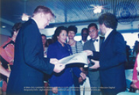 Bezoek Kroonprins Willem-Alexander Maart 1996 + Viering 18 maart 1996 - Beeldcollectie Gabinete Henny Eman II, no. 1235