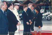 Bezoek Kroonprins Willem-Alexander Maart 1996 + Viering 18 maart 1996 - Beeldcollectie Gabinete Henny Eman II, no. 1252