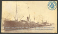 Stoomschip Buenos Aires. Foto Soublette et Fils, Curaçao (ca. 1900-1920), Array