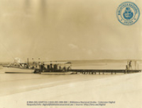 Beach en Pier voor het Aruba Caribbean Hotel, ca. 1959 (Dr. Johan Hartog Collection)