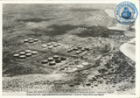 Aerial view - Eagle refinery, tanks, housing (Dr. Johan Hartog Collection)