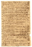 Lijst der Huijzen, Huttjes etc. staenden op vergunde Gronden In de Wyk Van het Westelyke District der Oranje Stad op het Eyland Aruba, opgemaakt den 1e Jannuary 1831