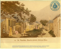 151. St. Martin. Back street. Great Bay. : Beeldcollectie Dr. Johan Hartog, St. Martin/Sint Maarten, no. 001-06-030