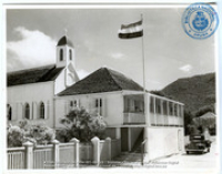 Zusterhuis en Kapel aan de Front Street, Philipsburg, Sint Maarten : Beeldcollectie Dr. Johan Hartog, St. Martin/Sint Maarten, no. 001-06-033