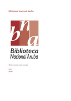 Jaarverslag 2016 - Biblioteca Nacional Aruba, Biblioteca Nacional Aruba