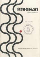 Kakinja - Boletin Informativo (Augustus/September 1973), Stichting Algemeen Belang voor Antillianen