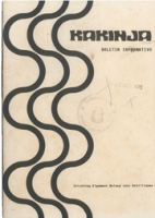 Kakinja - Boletin Informativo (November 1973), Stichting Algemeen Belang voor Antillianen