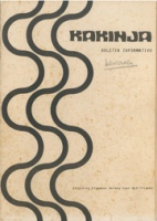 Kakinja - Boletin Informativo (Januari 1974), Stichting Algemeen Belang voor Antillianen