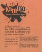 Kambio (Mei 1967), Redakshon Kambio