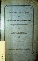 Afschaffing der slavernij in de Nederlandsche West-Indische kolonien, uit officiële bronnen zamengesteld (1866), Sypesteyn, Cornelis Ascanius van