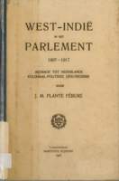 West-Indië in het Parlement 1897-1917 : Bijdrage tot Nederland's koloniaal-politieke geschiedenis