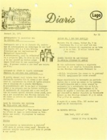 Diario LAGO (Monday, January 18, 1971), Lago Oil and Transport Co. Ltd.