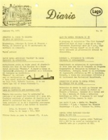 Diario LAGO (Friday, January 22, 1971), Lago Oil and Transport Co. Ltd.