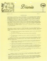 Diario LAGO (Wednesday, March 17, 1971), Lago Oil and Transport Co. Ltd.
