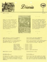 Diario LAGO (Thursday, April 1, 1971), Lago Oil and Transport Co. Ltd.