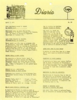 Diario LAGO (Wednesday, April 7, 1971), Lago Oil and Transport Co. Ltd.