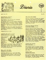 Diario LAGO (Friday, April 16, 1971), Lago Oil and Transport Co. Ltd.