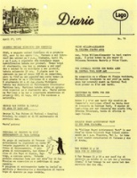 Diario LAGO (Tuesday, April 27, 1971), Lago Oil and Transport Co. Ltd.