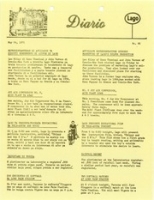 Diario LAGO (Monday, May 24, 1971), Lago Oil and Transport Co. Ltd.