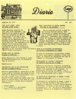 Diario LAGO (Friday, August 13, 1971), Lago Oil and Transport Co. Ltd.