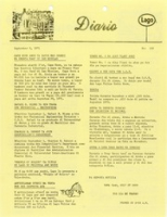 Diario LAGO (Monday, September 6, 1971), Lago Oil and Transport Co. Ltd.