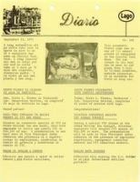 Diario LAGO (Thursday, September 23, 1971), Lago Oil and Transport Co. Ltd.