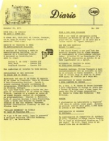 Diario LAGO (Monday, October 25, 1971), Lago Oil and Transport Co. Ltd.