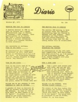 Diario LAGO (Wednesday, October 27, 1971), Lago Oil and Transport Co. Ltd.