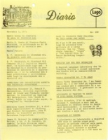 Diario LAGO (Monday, November 1, 1971), Lago Oil and Transport Co. Ltd.