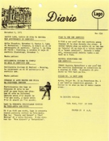 Diario LAGO (Monday, November 8, 1971), Lago Oil and Transport Co. Ltd.
