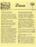 Diario LAGO (Friday, November 19, 1971), Lago Oil and Transport Co. Ltd.