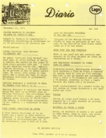 Diario LAGO (Monday, November 22, 1971), Lago Oil and Transport Co. Ltd.