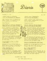Diario LAGO (Thursday, December 9, 1971), Lago Oil and Transport Co. Ltd.