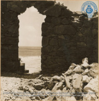 Ruins of old Gold Mine Smelter at Bushi-Rabana (#4727, Lago , Aruba, April-May 1944)