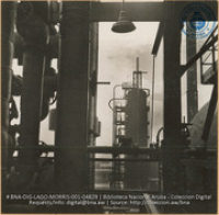 View of no. 11 Crude Distillation unit taken from atop adjoining Crude Still (#4829, Lago , Aruba, April-May 1944), Morris, Nelson