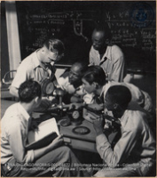 Daily classes in Instrument Department (#4872, Lago , Aruba, April-May 1944), Morris, Nelson