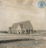 Exterior of Lago Community Church (#4994, Lago , Aruba, April-May 1944), Morris, Nelson