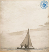 Sailboating on Lagoon (#5013, Lago , Aruba, April-May 1944), Morris, Nelson