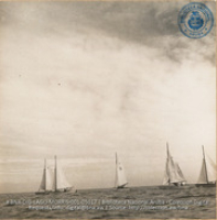 Sailboating on Lagoon (#5017, Lago , Aruba, April-May 1944), Morris, Nelson