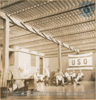 Lounge in USO in San Nicholas Village (#5024, Lago , Aruba, April-May 1944), Morris, Nelson