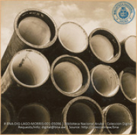 Supply of piping on hand for refinery operations (#5096, Lago , Aruba, April-May 1944), Morris, Nelson