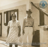 Raymundo Feliciano and his mother (#5421, Lago , Aruba, April-May 1944), Morris, Nelson
