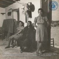 Two generations of Aruban womanhood (#5431, Lago , Aruba, April-May 1944), Morris, Nelson