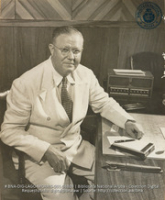 Mr. F.S. Campbell, acting general manager of Lago (#8809, Lago , Aruba, April-May 1944), Morris, Nelson
