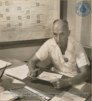 Mr. J.S. Harrison, head of Production of Lago (#8816, Lago , Aruba, April-May 1944), Morris, Nelson