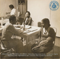 Local employees' clinic - Lago General Hospital (#8844, Lago , Aruba, April-May 1944), Morris, Nelson